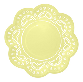 lace paper plates