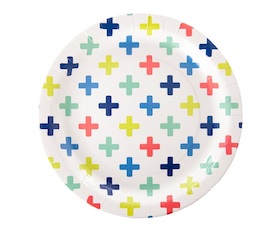 Crosses  - paper plates