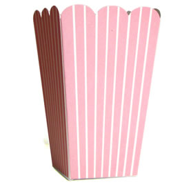 35% OFF -  Candy Box - Pale pink stripes (x10)