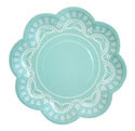 Tiffanesque Lovely Lace   - paper plates